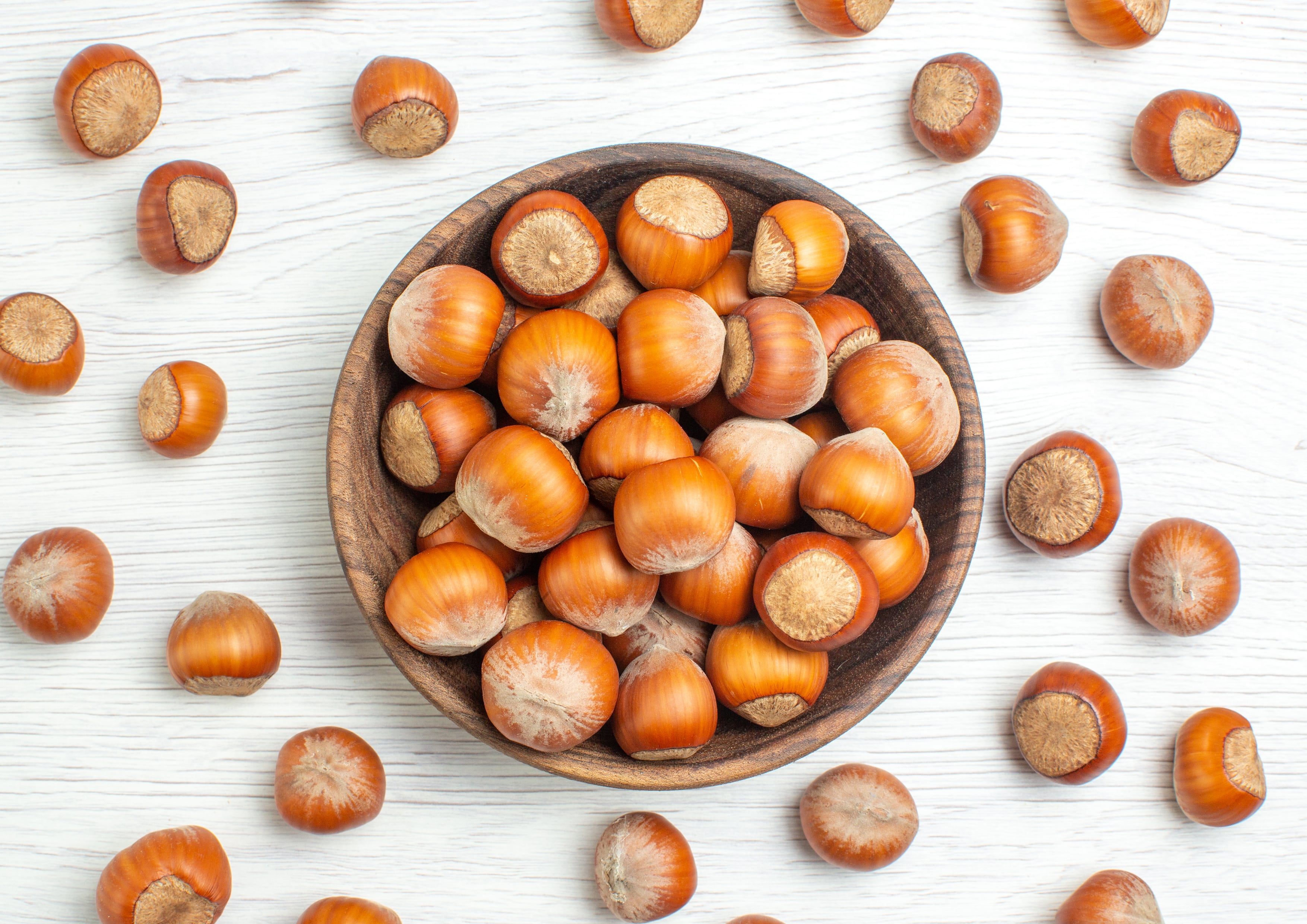 Organic Dry Roasted Blanched Hazelnuts with Himalayan Salt, 2 Pounds — Non-GMO, Kosher, Vegan — by Food to Live