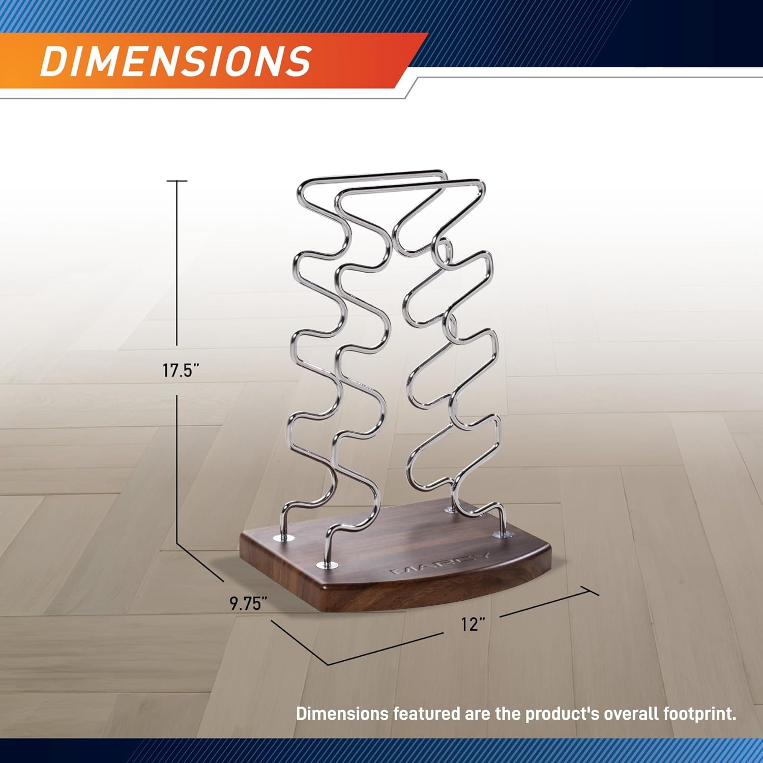 Marcy Strength Training 4 Tier Dumbbell Rack DBR-8703