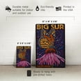 thumbnail image 5 of Big Sur, California, Butterfly and Flower (12x18 Aluminum Art, Indoor Outdoor Metal Sign Decor), 5 of 5