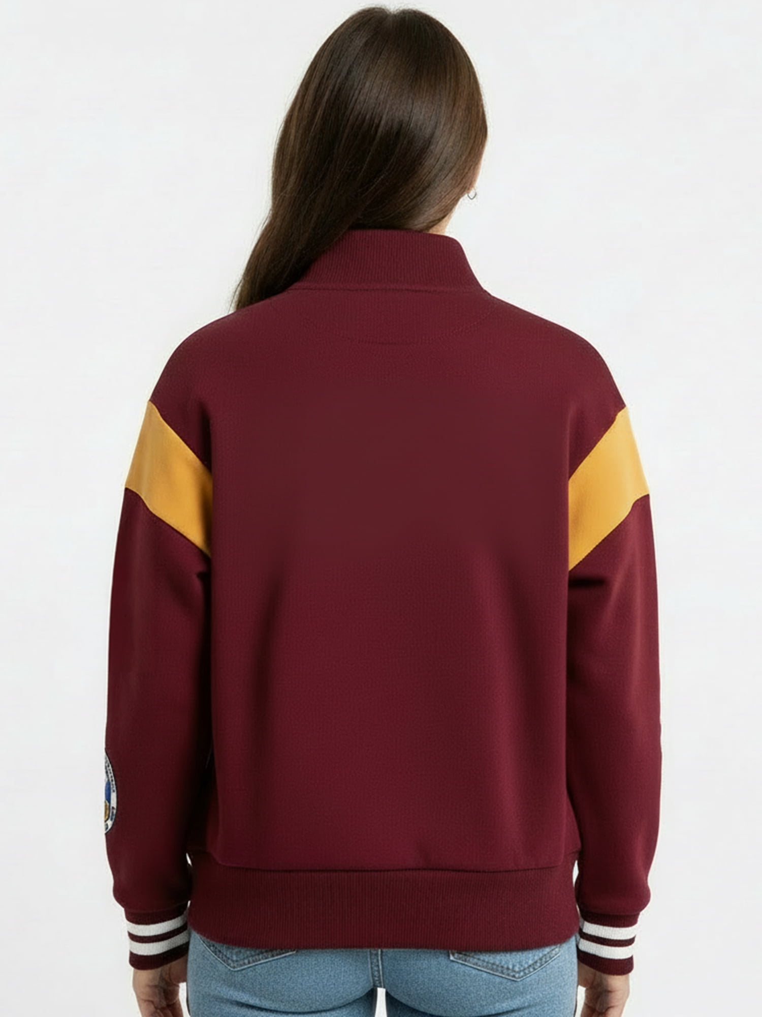 Harry Potter, Women's & Young Women's Graphic Quarter Zip Sweatshirt, Sizes XXS-2XL