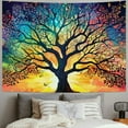 thumbnail image 2 of ONETECH Tree of Life Tapestry Aesthetic Tree Tapestry Forest Tree Tapestry Wall Hanging for Living Bedroom, 2 of 6