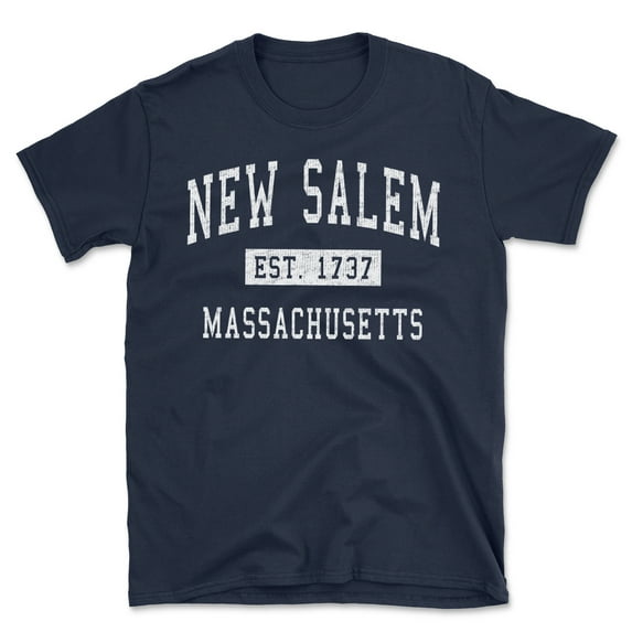 New Salem Massachusetts Classic Established Men's Cotton T-Shirt