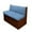 Blue, variant on XYZCANDO Pink RV Dinette Cushion Covers Stretchable Camper Accessories Universal Bench Cushion Comfortable Cushion Covers for Couches and Sofas Washable Slip Covers for Loveseat