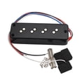 thumbnail image 2 of TISHITA 4 Strings Bass Double Coil Pickup Accessory Easy to Install Humbucker Pickup Neck, 2 of 8