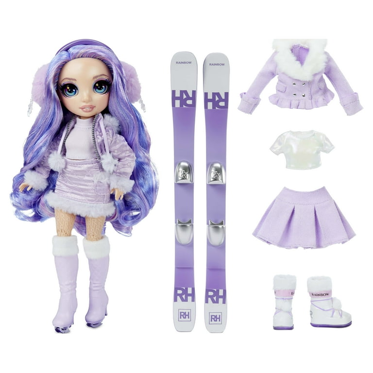 Rainbow High Series 1 Violet Willow Articulated Fashion Doll