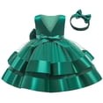 thumbnail image 2 of Kids Girl Birthday Party Bow Tutu Tulle Dress zhangyuxiang LED, 2 of 2