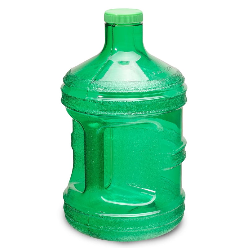 1 Gallon BPA FREE Reusable Plastic Drinking Water Big Mouth Bottle Jug
