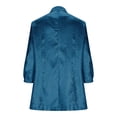 thumbnail image 5 of QHFBli Womens Sequin Jackets 3/4 Sleeve Open Front Blazer Shiny Party Jacket Comfy One Button Sparkly Party Jacket, 5 of 5