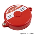 thumbnail image 1 of Industrial Safety Gate Valve Lockout Round Tank Gas Bottle Portable 64-127mm, 1 of 9