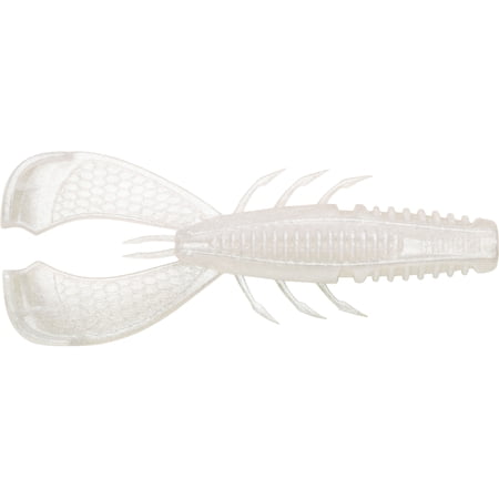 Rapala CrushCity Cleanup Craw 3.5 Soft Bait – Pearl White