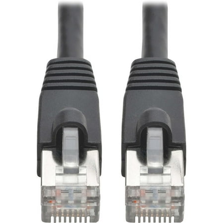 Tripp Lite N262-030-BK Cat.6a STP Patch Network Cable - 30 ft Category 6a Network Cable for Network Device, Workstation, Switch, Hub, Patch Panel, Router, Modem, VoIP Device, Surveillance