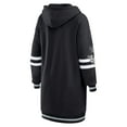 thumbnail image 3 of Women's WEAR by Erin Andrews Black Las Vegas Raiders Hoodie Dress, 3 of 5