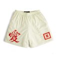 thumbnail image 1 of Pantalones cortos deportivos de Anime para hombre, Bermudas con estampado 3D de Devil Fruit Manga para gimnasio, secado rápido, malla de gran tamaño, 1 of 5