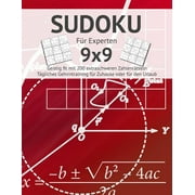 Sudoku : Fr Profis I Geistig fit mit 200 extraschweren Zahlenrtseln I Grodruck I Anspruchsvolle Sudokus fr das tgliche Gehirntraining I Gehirnjogging fr Ratefchse I Urlaub Geschenkidee (Paperback)