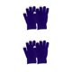 thumbnail image 4 of Minnieouse 1 par de guantes de invierno para mujer, tejido artesanal, cubierta de mano, accesorio de ropa elegante, cómodo guante con pantalla táctil para Violeta 2piezas Minnieouse CBP344654, 4 of 5