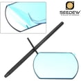 thumbnail image 4 of Lash Mirror Square Shape 14CM Handle (Silver) (Simple Packaging), 4 of 5
