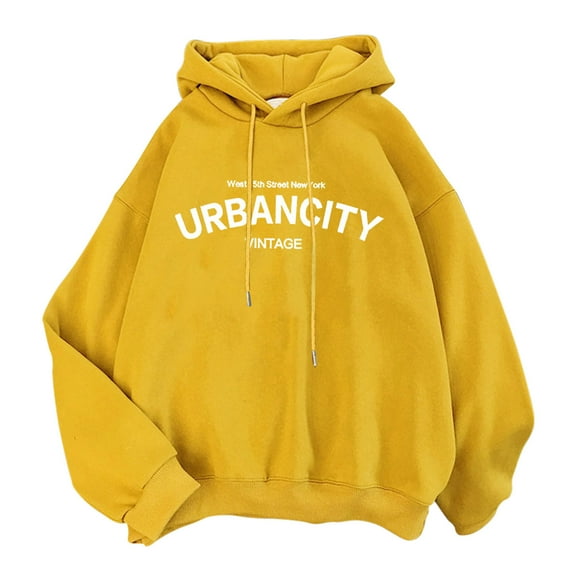 2025 Puawkoer Long Sleeve Hoodie 1pc Sweatshirt Size Sweafor Women Womens Jackets Fall White Fox Hoodie Fall Sweatshirt Women Hoodies Women's Cute Sweatshirt Long Sleeve Hoodie Pullover Tops For Tee