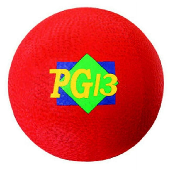 Dick Martin Sports MASPG13R 13 Inch Play Ground Ball - Red