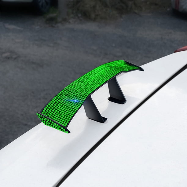 onlyliua ¡ Ofertas de Liquidación de Hoy Prime! Mini Adhesivo Decorativo para Alerón Trasero de Coche, Sin Necesidad de Perforar Agujeros, Modificación Del Techo, Pequeño Adhesivo para Alerón Trasero