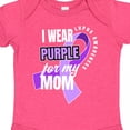 thumbnail image 4 of Inktastic I Wear Purple for My Mom Lupus Awareness Boys or Girls Baby Bodysuit, 4 of 5