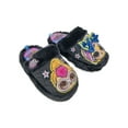 thumbnail image 2 of LOL Surprise Girls Plush Black BBs Run World Slippers House Shoes Scuffs 13-1, 2 of 5