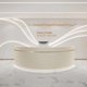 thumbnail image 3 of Lectern Podium Reception Desk Office Counter Modern Check Out Reception Desk Restaurant Luxury Empfangstheke Reception Furniture My Lux Decor Round, 3 of 7