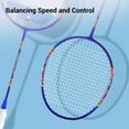 thumbnail image 4 of Badminton Rackets Set, Badminton Kit for Adults Beginners Practice, Including Badminton Racquets, Shuttlecocks, Carrying Bag, 4 of 7
