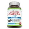 Pure Naturals Activated Charcoal Capsules, 280 mg, 120 Count