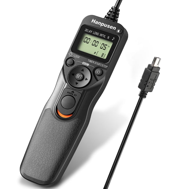 Disparador remoto con temporizador de cámara para Nikon HANPUSEN TR-90