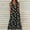 002 Multicolor, variant on Summer Casual Dresses for Women Sleeveless V-Neck Midi Dress Swing Tank Sundress Pleated Tshirt Dress with Pockets