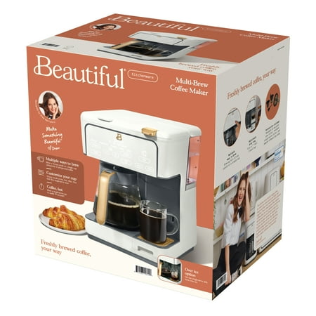 Beautiful Multi-Brew 12-Cup Programmable Drip & Single-Serve Coffee Maker. ( Black)