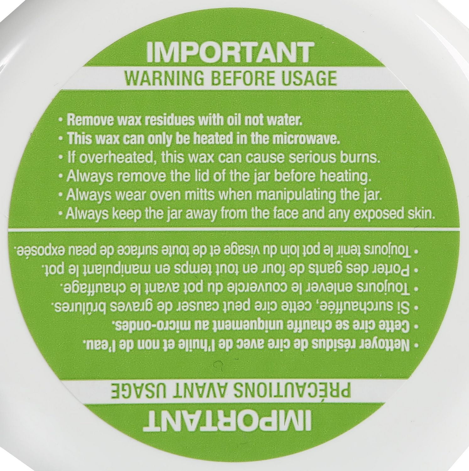 Epil-Vite / Hair-Away Lukewarm Wax Vitamin E and Azulen - 454 g, Lukewarm wax with azulen.