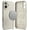 Stone, variant on Ringke Silicone Magnetic for iPhone 16 Plus Case, Compatible with MagSafe Stain Resistant Lightweight Soft Touch Microfiber Inner Flexible Phone Cover - Black