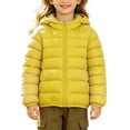 thumbnail image 6 of ZBSOKO Kids Puffer Jackets Hooded Full Zip Winter Outerwear with Pocket Lightweight Solid Color Padded Coats Warm Clothes Sizes 0-15 Years, 6 of 7