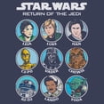 thumbnail image 2 of Mens Star Wars Cartoon Portraits Tank Top, 2 of 4