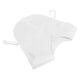 thumbnail image 5 of Cuello falso de camisa de gasa desmontable para mujer, elegante cuello redondo, media camisa para combinar con capas, traje de oficina, cuello decorativo, 5 of 7