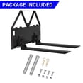 thumbnail image 7 of Kojooin 46" Heavy-Duty Tractor Pallet Forks, 3200lbs Capacity Quick Attach Forks, Clamp-On Bucket Forks for Skid Steer, Farm, Loader, Warehouse, 7 of 7