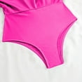 thumbnail image 7 of Fnooota Swimsuits for Women, One Piece High Waisted Holiday Swimwear Bathing Suits Hot Pink Size XL, 7 of 7