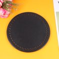 thumbnail image 2 of 1PC 18CM Artificial Leather Bag Base Round Bag Bottom Base Board Bag Making Bottom Plate DIY Woven Bag Material Sturdy DIY Bag Accessory for Bag Making Use (Black), 2 of 9
