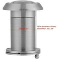 thumbnail image 3 of Peephole Door Viewer for Front Door Security 220 Degree Wide Angle with High Strength Protective Cover(Brushed Silver), 3 of 4