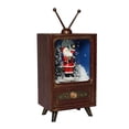 thumbnail image 1 of Caja De Televisión De Estilo Retro Sunnimix decoración Navideña Iluminada Bola de nieve musical, 1 of 8