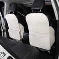 thumbnail image 1 of Protector de respaldo para asiento de coche TAIKOO, gris, paquete de 2 con organizador de almacenamiento, 1 of 9