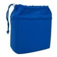 thumbnail image 2 of Bolsa acolchada impermeable y a prueba de golpes para insertar lentes de cámara DSLR con cordón (azul oscuro), 2 of 10