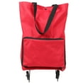 thumbnail image 1 of Sac Chariot Pliable Chariot de Magasinage Pliable Sac de Magasinage Pliant avec Roues, 1 of 8