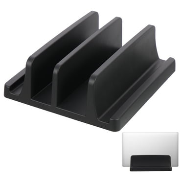 Laptop Stand Vertical Type Laptop Bracket Plastic Desktop Holder Home Supplies