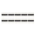 thumbnail image 2 of Encendiendo 10 pines de conector macho para tira de LED (5 pines RGBW5050) (negro). Wdftyju Para estrenar, 2 of 7