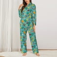 thumbnail image 2 of Sikiie Trucks And Excavators Women's Long-Sleeve Shirt and Full-Length Bottom Pajama Set (s-xxl)-Large, 2 of 7