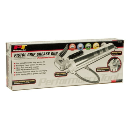 

Performance Tool Pro Pistol Grip Grease Gun (W54204)