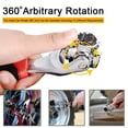 thumbnail image 7 of Universal Wrench 48 in 1 Socket Wrench, iPstyle 360 Rotating Head Car Repair Spanner Tool, 7 of 7