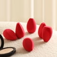 thumbnail image 4 of Apercolorier 6pcs Makeup Sponge - Beauty Makeup Sponge Blender ，Latex Free  (Red)）, 4 of 7